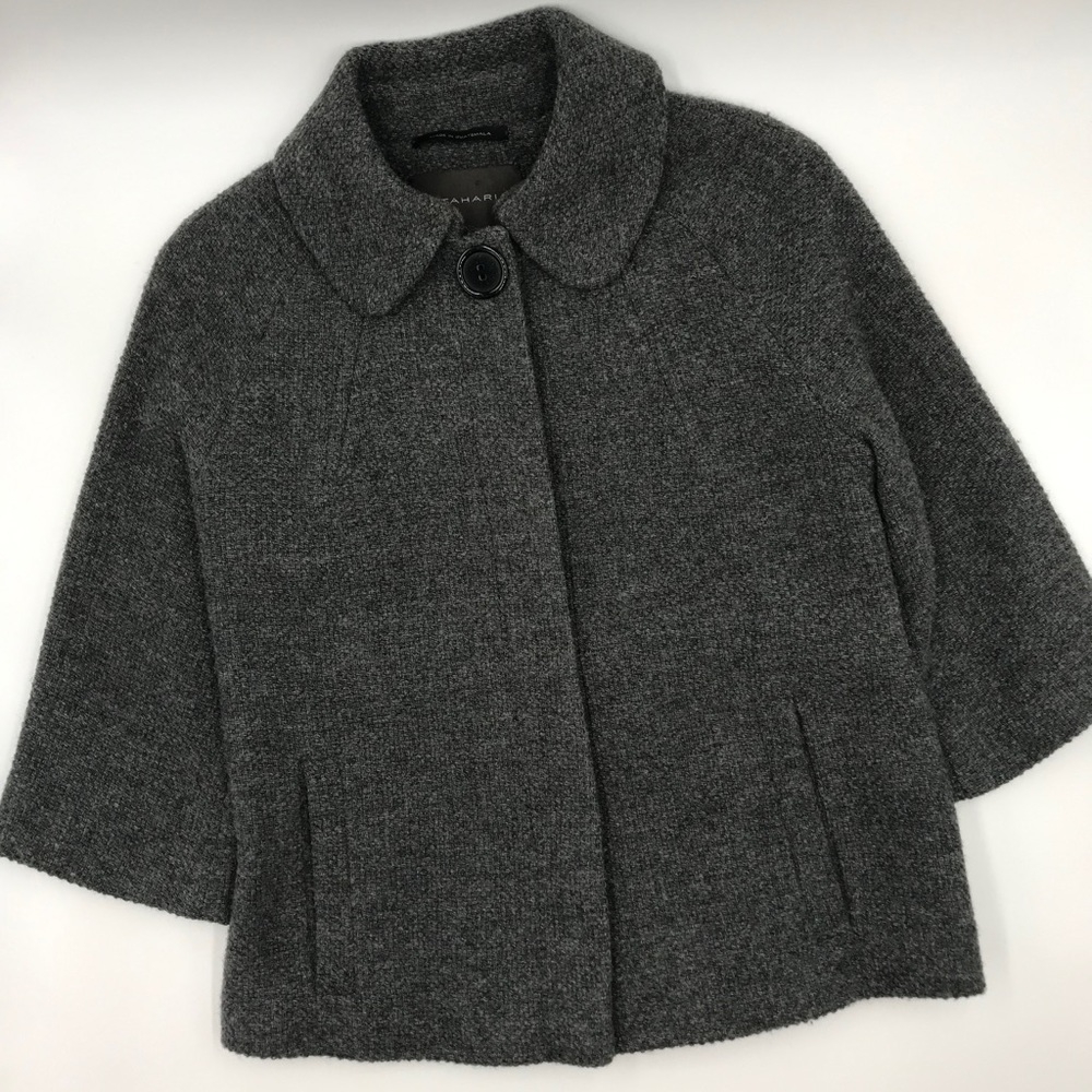 Tahari Jacket 68704t carbon wool